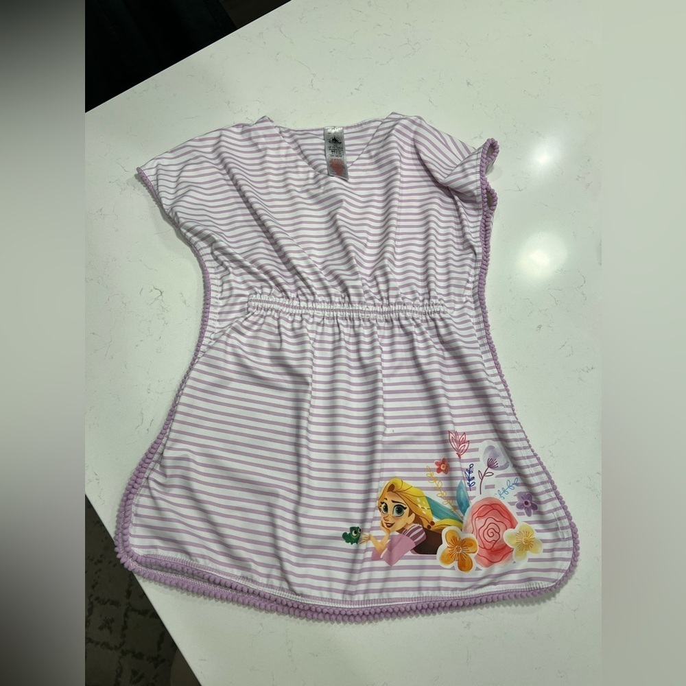 Disney Rapunzel Cover-Up for Girls size 7/8